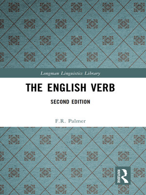 cover image of The English Verb